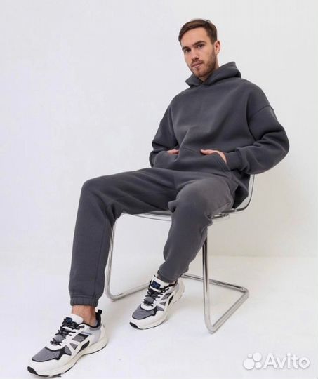 Спортивный костюм флисовый мужской