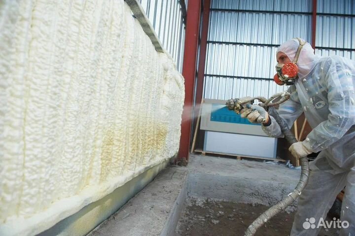 Утеплитель напыление ППУ