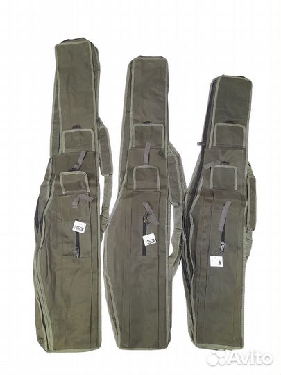 Мягкий чехол для удочек на три отделения