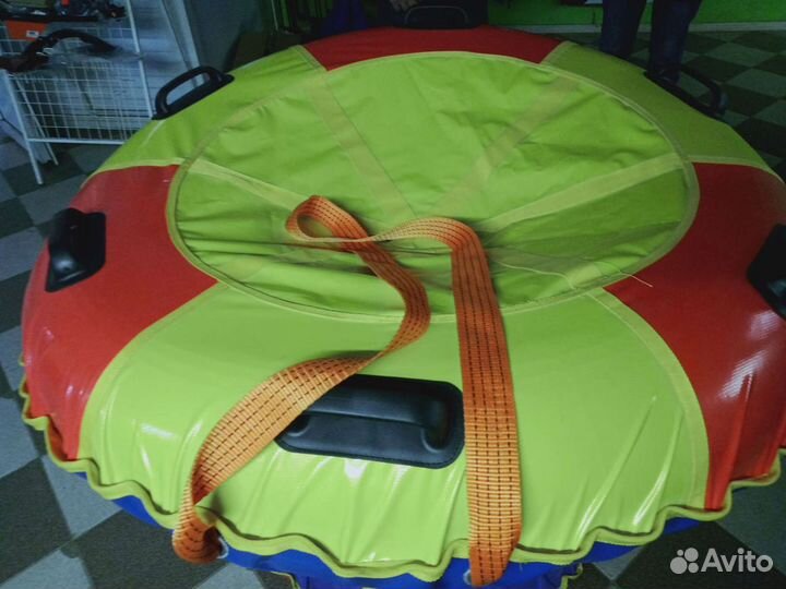 Тюбинг буксир усилен 130/150 ватрушка санки