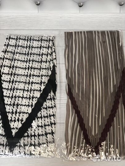 Косынки плисе