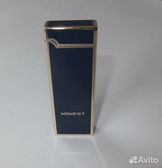 Зажигалка в подарок Дуговая USB Honest синяя