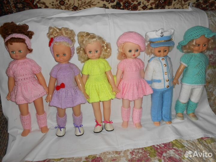 Куклы СССР, России, Испании, Китая