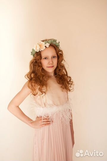 Венок на голову из цветов