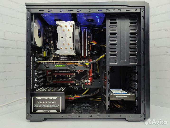 Игровой пк i7-4770/RX 570/16GB/SSD/1TB