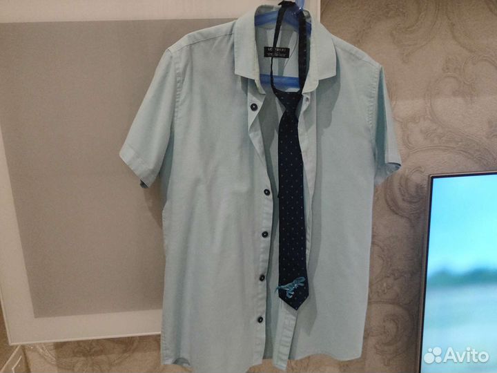 Рубашка школьная 146