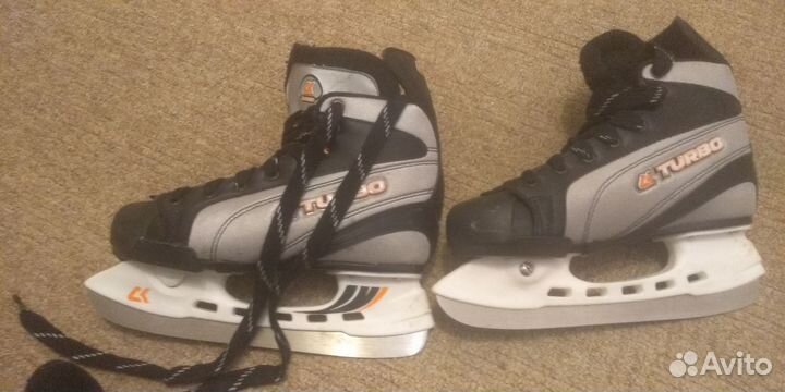 Коньки хоккейные детские, раздвижные