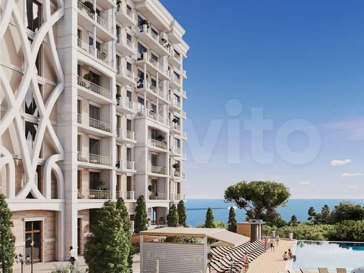 Апартаменты-студия, 97,1 м², 3/8 эт.