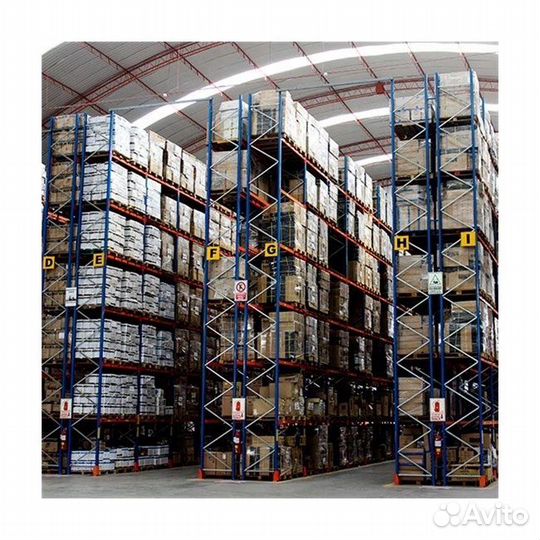 Стеллажи паллетные бу для склада