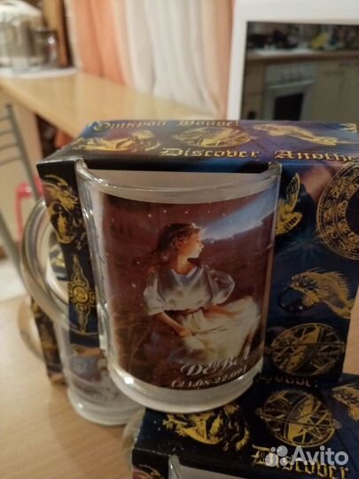 Кружки прозрачные