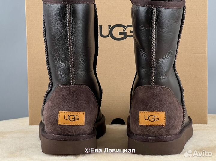 Угги мужские Ugg Mens Classic Short Metallic Choco