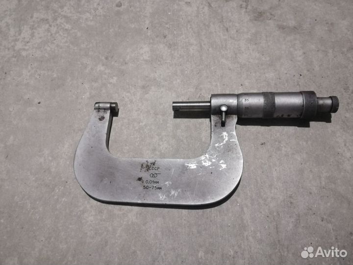 Микрометр мк 0-25мм, 50-75мм