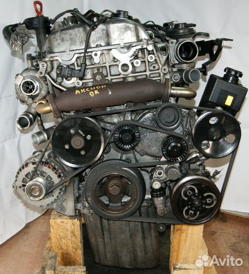 D20DT двигатель Actyon Kyron Евро 3 тестированный