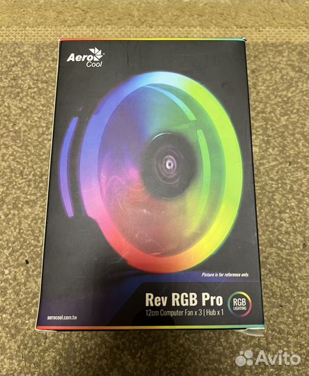 Комплект корпусныех вентиляторы Aerocool Rev RGB