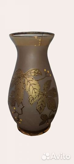 Вазы Чехия Egermann богемское стекло