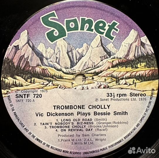 Vic Dickenson–Trombone Cholly (Англия 1975г.)