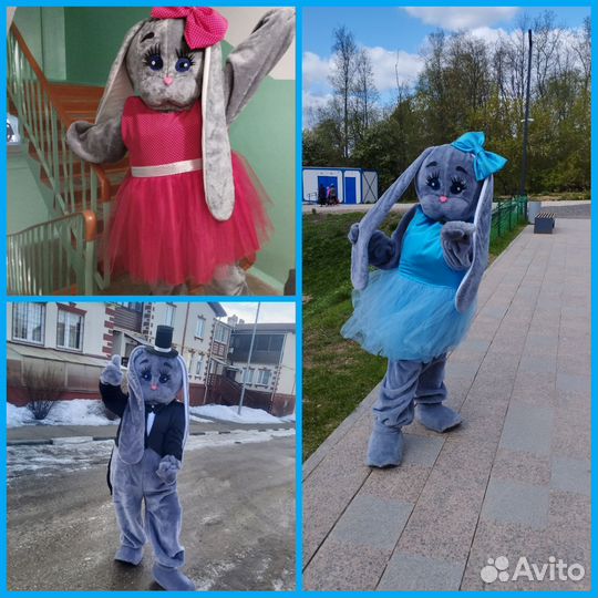 Поздравление от ростовых кукол