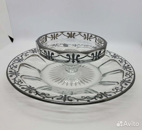 Серебряная менажница