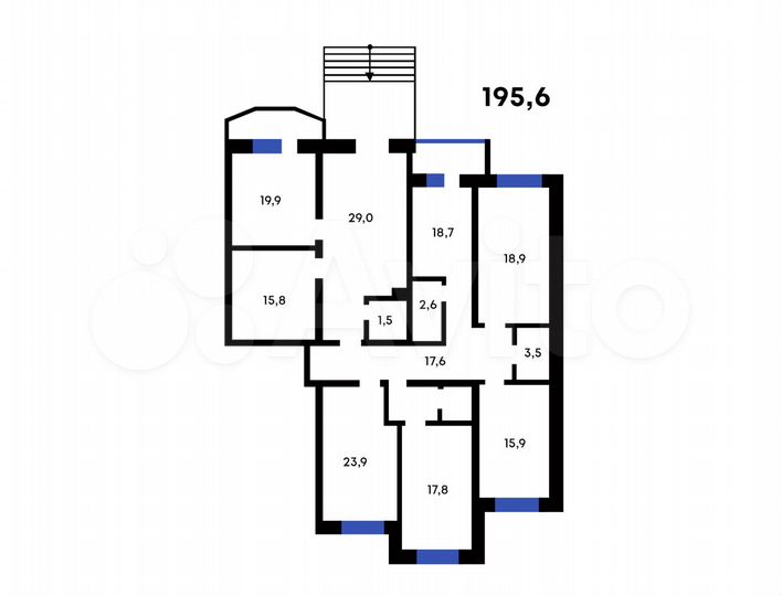 Свободного назначения, 195 м²
