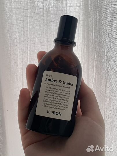 Парфюмерная вода 100bon, ambre & tonka