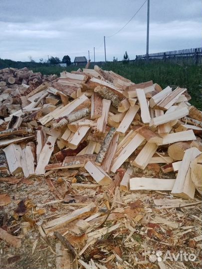 Берёзовые колотые дрова