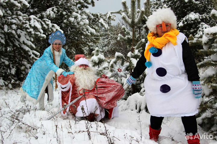 Дед мороз и снегурочка