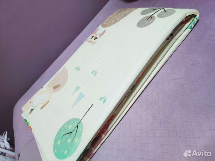 Детский коврик для ползания складной