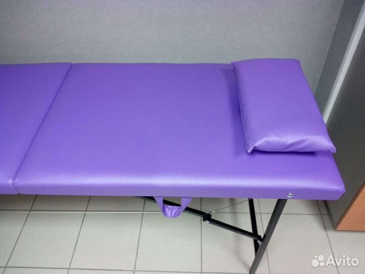 Кушетка для наращивания ресниц фиолетовая