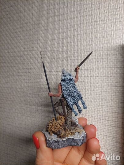 Оловянный солдатик, берсерк, 54 мм