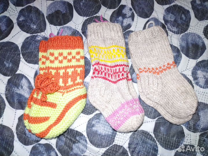 Носки вязаные ручной работы