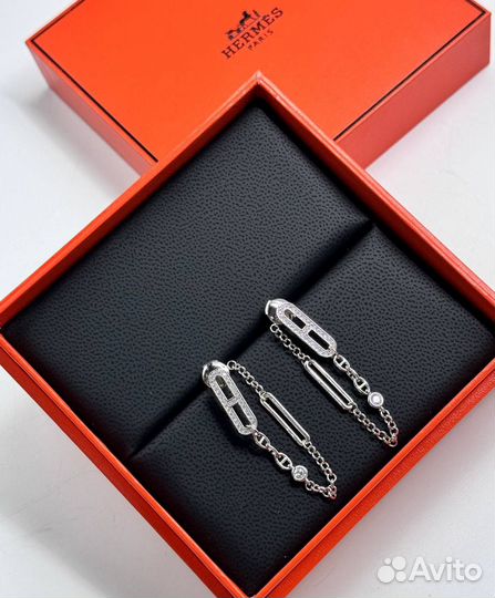 Серьги Hermes