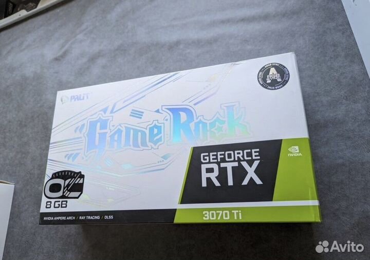 Видеокарта Palit RTX 3070 Ti GameRock OC 8 GB