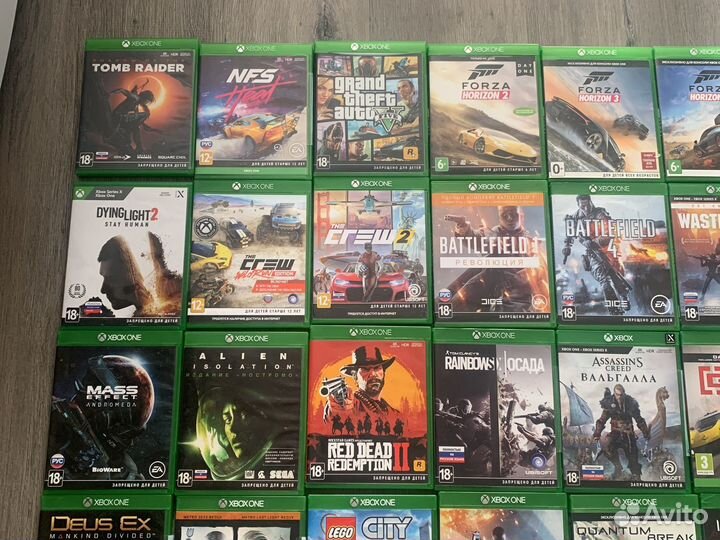 Игры на xbox one s диски