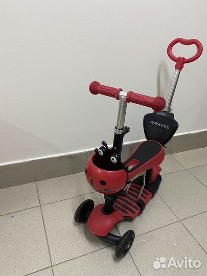Самокат детский трехколесный