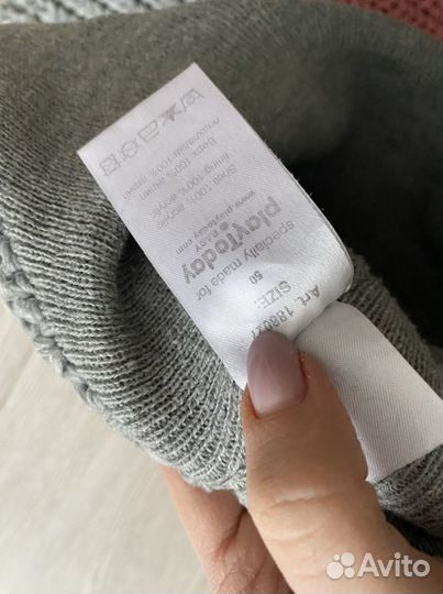 Комплект шапка и снуд для девочки