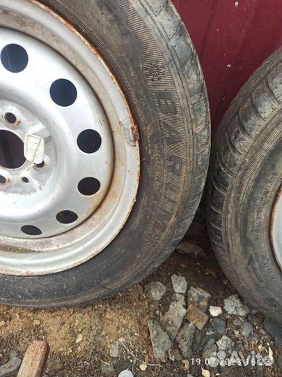 Колеса в сборе r14 зимние на ваз
