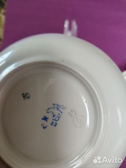 Чайная пара вербилки СССР