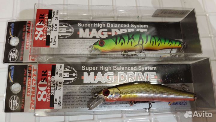 Воблеры копии zipbaits orbit 80 SP