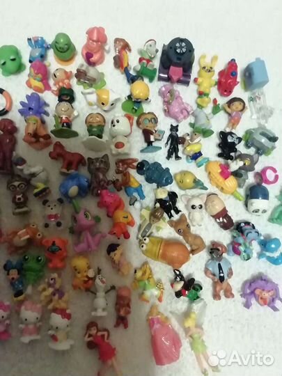 Игрушки из киндера - 90шт