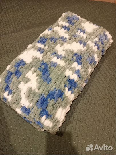 Плед детский плюшевый