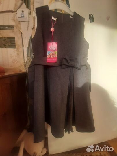 Сарафан школьный для девочки