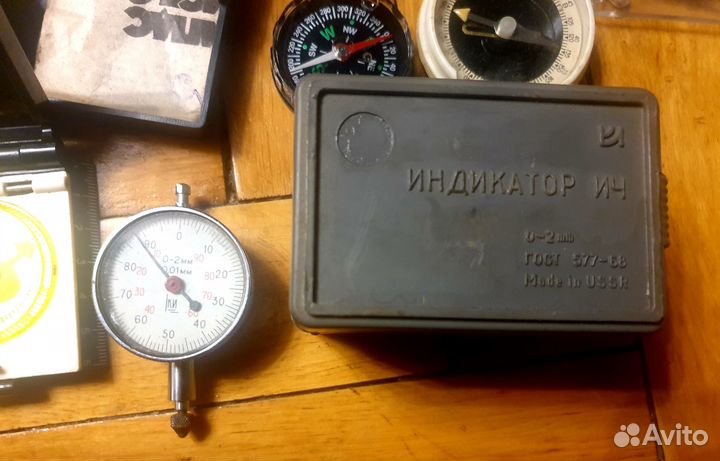 Компас СССР разные Курвиметр,Индикатор ич