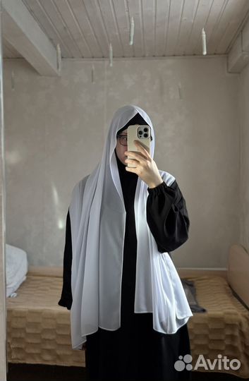 Палантин шифоновый