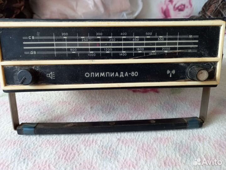 Радиоприемник Альпинист с Олимпийской символикой