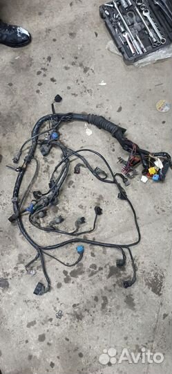 Коса проводка моторная Audi a6c5 2.4-2.8