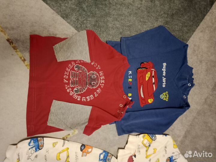 Детские вещи пакетом на мальчика 86 92