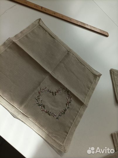 Салфетки лен СССР