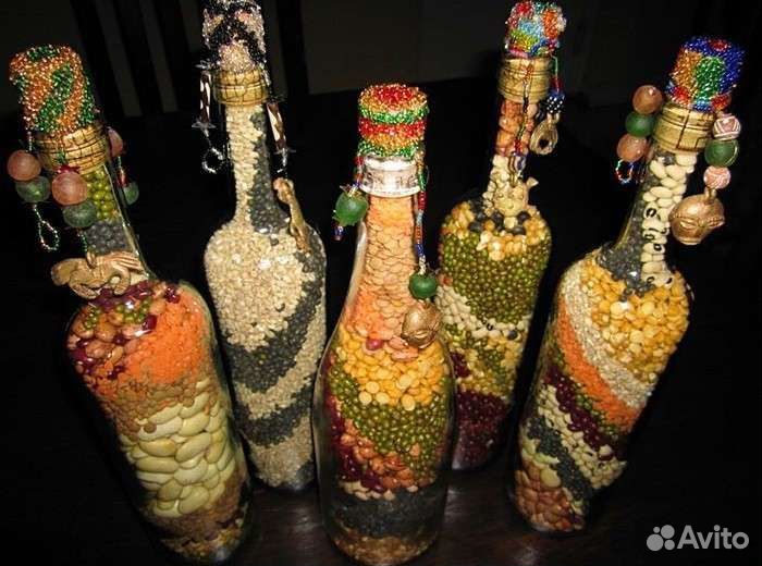 Декоративная бутылка