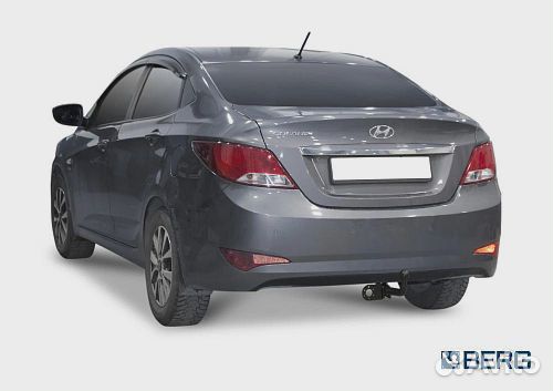 Фаркоп для Hyundai Solaris I / Kia Rio III