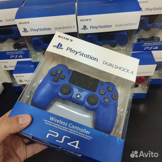 Джойстик ps 4 новый разные цвета